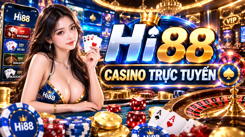 Chơi ngay casino trên Hi88